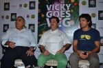 Farhan Akhtar, Ashok Hinduja at the launch of chef Vicky Ratnani